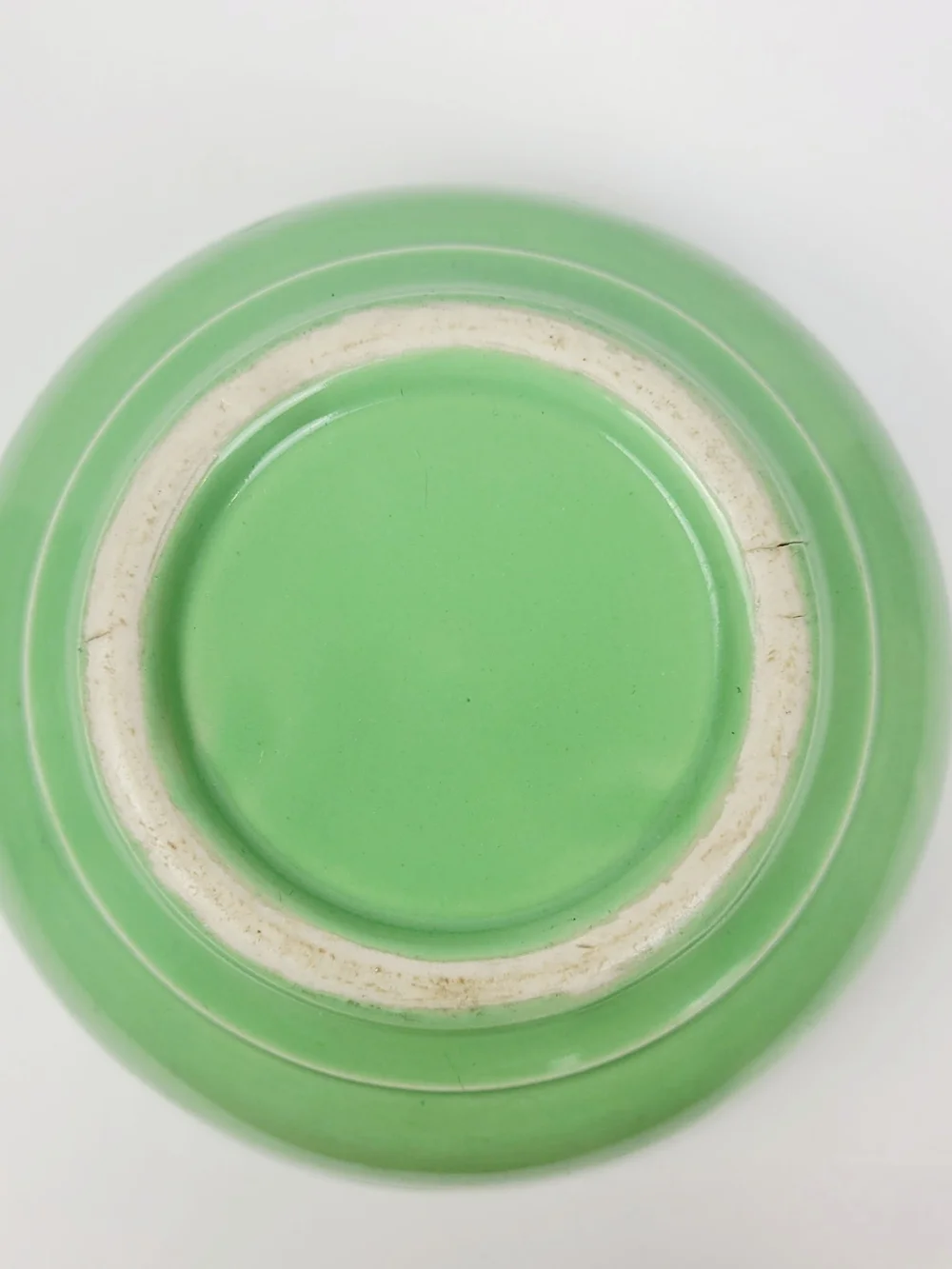 Vtg 40s 50s~FIRE KING Jadeite Cereal/Soup Bowl~Beaded Edge~Restaurant Ware~5.75